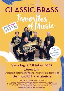 Classic Brass - Favourites of Music - Festkonzert 75 Jahre CVJM-Posaunenchor